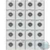 Image 5 : Estate Lot of 185x Canadian 5-cent Coins. Dates range from 1924 to 2016. Collection includes coins f