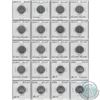 Image 7 : Estate Lot of 185x Canadian 5-cent Coins. Dates range from 1924 to 2016. Collection includes coins f