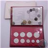 Image 1 : 1980 Jamaican Brilliant Uncirculated 9-Coin Specimen Set with x11 Bonus Various Jamaican Coins. You 