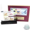 Image 1 : Estate Lot of 2x Canadian Bank Note Company, Limited  Perfect Attendance Awards featuring 4x Stamps 