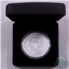 Image 1 : 2016 $5 Canada Wolf Privy Mark $5 1oz .9999 Fine Silver Maple Leaf in black display box (Tax Exempt)