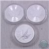 Image 1 : Estate Lot of 2x2016 $5 1oz Fine Silver Maples & 2008 Olympic Silver Maple (Tax Exempt). 3pc