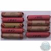 Image 1 : Lot of 9x 1951-1952 Canadian 1-cent Rolls. Each roll contains 50 coins. You will receive 5x 1951 and