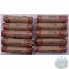 Image 1 : Lot of 10x 1940-1952 Canadian 1-cent Rolls. Each roll contains 50 pieces. The dates included in this