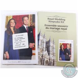 Lot of 2x 2011 Prince William and Kate Middleton Commemorative Royal Wedding Items. You will receive