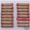 Image 1 : Estate lot of 16x Canadian circulated 1-cent Rolls of 50pcs (16 rolls). The Dates you will receive a