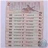 Image 1 : 11 x 1986 Canada $2.00 notes