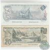 Image 1 : Pair of 1979 Canada banknotes, included is a $5 and a $20. 2pcs