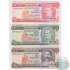 Image 1 : Set of three banknotes from Barbados in VF or better condition.  Denominations include; $1, $5 and $