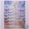 Image 1 : Complete denominational type set of the Journey Series notes. You will receive seven notes, one of e