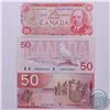 Image 1 : Run of three $50.00 notes from the Bank of Canada. You will receive three $50.00 notes; a 1975, a 19