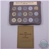 Image 1 : 1870-1970 Manitoba Centennial Prime Ministers of Canada Set of 15x Medallions in Wooden Display