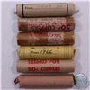 Image 1 : 1963,1964,1965,1966,1967 and 1968 Canada 1-cent Rolls of 50pcs (6 rolls) *Sold as is, no returns*