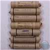 Image 1 : 1940,1943,1945,1947 Maple Leaf,1950,1952, and 1958 Canada 1-cent Rolls of 50pcs  in Uncirculated or 