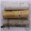 Image 1 : Lot of 3x 1973 Canada 10-cent Rolls of 50 Pcs.