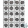 Image 1 : Mixed Page of 20x 1968 to 1987 Canada Nickel Dollar collection.  You will receive one of each date, 