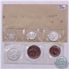 Image 1 : 1963 Australia 6-coin Uncirculated  silver year set. ( outer envelope contains some residue, and som