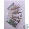 Image 1 : Group Lot of 16 x Small Sized German Paper Money. The notes date 1914 to 1989.