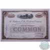 Image 1 : 1933 Baltimore and Ohio Railroad Company Common Stock certificate 100 Shares