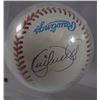 Image 2 : KIRBY PUCKETT AUTOGRAPHED/SIGNED OAL BASEBALL & ROOKIE CARD