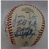 Image 4 : 1984 JACKSON METS AUTOGRAPHED/SIGNED TEAM BALL (19 SIGNATURES)