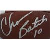 Image 2 : CHARLIE BATCH SIGNED AUTOGRAPHED RAWLINGS NCAA FOOTBALL