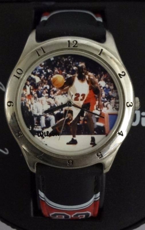 Michael Jordan Bulls 23 Wilson Wrist Watch 1997 by Avon Products Inc.