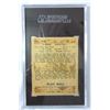 Image 2 : 1940 PLAYBALL BARNEY McCOSKY AUTOGRAPHED CARD - SGC AUTHENTIC