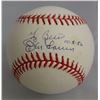 Image 1 : YOGI BERRA & DON LARSON AUTOGRAPHED BASEBALL, NO COA
