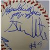 Image 5 : MULTI-SIGNED BALL (14) from FEB 8, 2003 DiMAGGIO LEGENDS GAME,  UNIDENTIFED