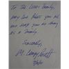 Image 4 : 6 - AUTOGRAPHED LETTERS - ANDY CAREY, M.C. RUSSELL, DOUG PORTER, RICK BECK