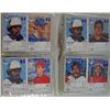 Image 6 : 1987 KRAFT HOME PLATE HEROES COMPLETE SET -  PLUS 91 EXTRA TWO-CARD UNCUT PANELS