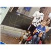 Image 5 : 7 - DETROIT LIONS AUTOGRAPHED PHOTO's with FAMILY & FAMILY DOG