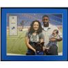 Image 6 : 7 - DETROIT LIONS AUTOGRAPHED PHOTO's with FAMILY & FAMILY DOG