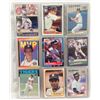 Image 1 : ALAN TRAMMELL & LOU WHITAKER - 61 BASEBALL CARDS in sheets