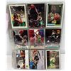 Image 8 : 707 BASKETBALL CARDS In Sheets; 63 DAVID ROBINSON, 44 KARL MALONE,