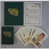 Image 1 : 1989 PEREZ-STEELE CELEBRATION SET - CARDS & BOOKLET - NO ORG BOX, MINT
