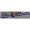 Image 2 : MICKEY MANTLE AUTOGRAPHED 3 1/2 x 6  ADVERTISEMENT CARD - THE CLARIDGE HOTEL