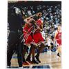 Image 8 : 4 - NBA AUTOGRAPHED PHOTOS, MICHAEL JORDAN, ALONSO MOURNING, ROBERT HORRY,
