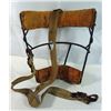 Image 2 : VINTAGE 1940's BASEBALL CATCHERS MASK - METAL / LEATHER