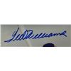 Image 2 : TED WILLIAMS AUTOGRAPHED 8x10 PHOTO - FRAMED COLOR