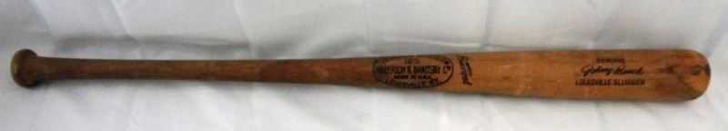 Johnny Bench Game Used Bat Louisville Slugger Genuine Johnny