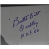 Image 2 : "Bullet Bill" Dudley H.O.F. '66 AUTOGRAPHED 8" x 10" B&W Photo