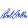 Image 2 : BOB FELLER SIGNED AUTOGRAPH B&W 3 1/2 x 5"