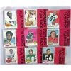 Image 1 : 9 - TOPPS FOOTBALL FUN PACKS by WEST CORP, 2-1969 & 7-1976, 90 CARDS TOTAL