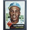 Image 1 : 1953 TOPPS #1 JACKIE ROBINSON EX , BEAUTIFUL COLOR & GLOSS