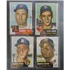 Image 4 : 12 - 1953 TOPPS STARS, LABINE VG, SLAUGHTER VGEX, WYNN EX, IRVIN VG+, HUTCHINSON