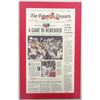 Image 1 : JIM TRESSEL OHIO STATE FOOTBALL AUTOGRAPHED PLAQUE 14" x 22"