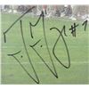 Image 2 : TED GINN #7 AUTOGRAPHED OHIO STATE FOOTBALL PLAQUE 21" x 15"