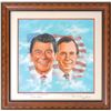 Image 1 : Ronald Reagan and George Bush